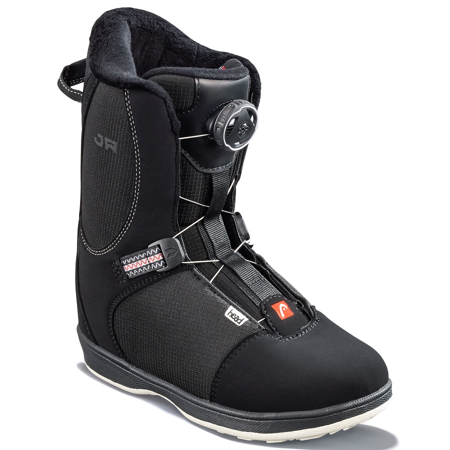 фото Ботинки сноубордические head 19-20 jr boa black 20.5-21.5