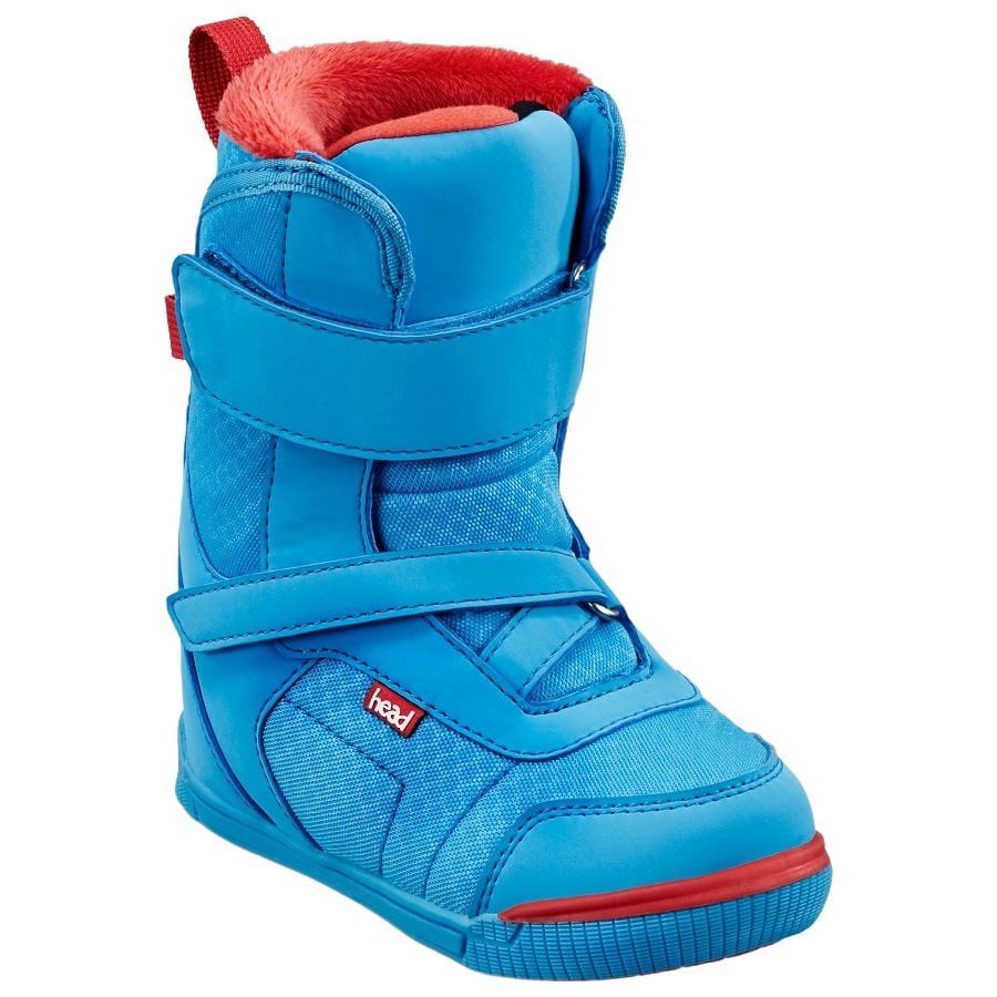 фото Ботинки сноубордические head 20-21 kid velcro blue 15.5-16.5