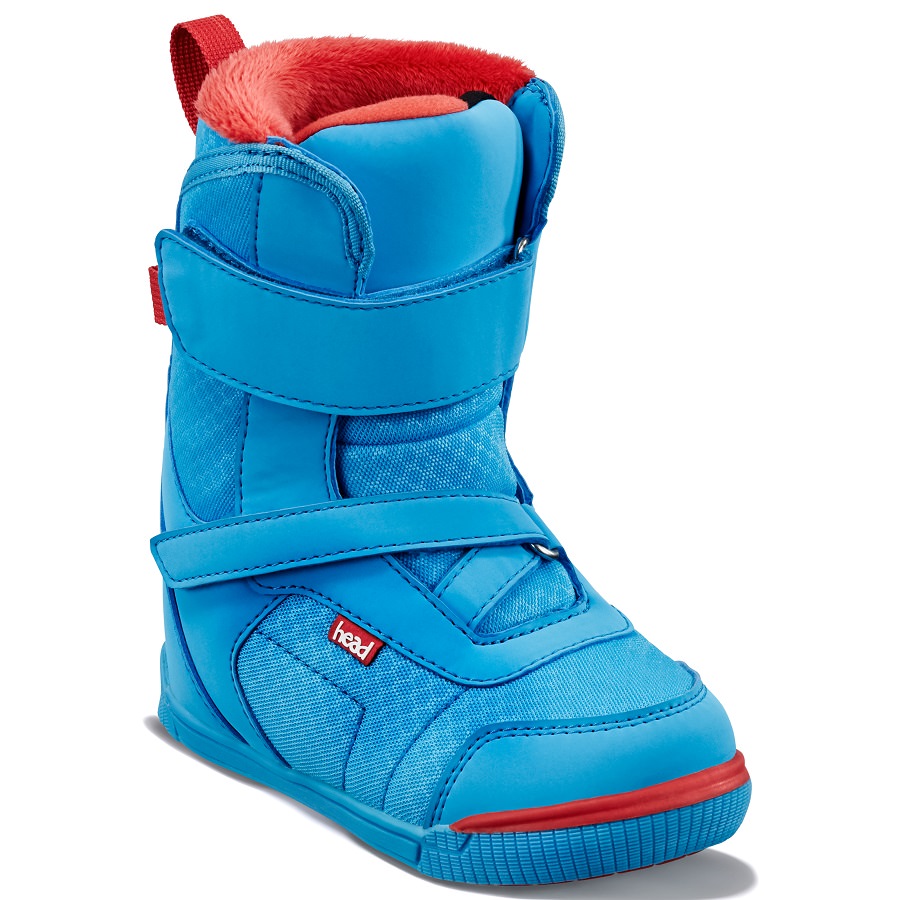 фото Ботинки сноубордические head 20-21 kid velcro blue 17.5-18.5