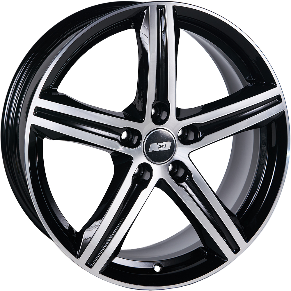 

Колесный диск N2O V2231 8x18 5x112 ET40 DIA 57,1 BFP, Черный;серебристый