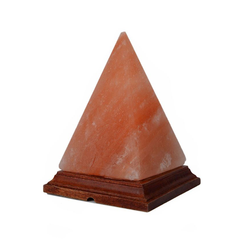 фото Солевая лампа wonder life египетская пирамида 2-3 кг