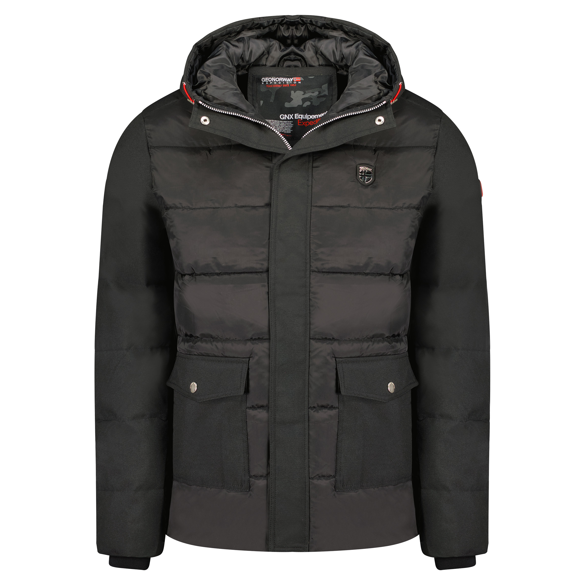 Куртка мужская Geographical Norway WW5501H-GN черная S