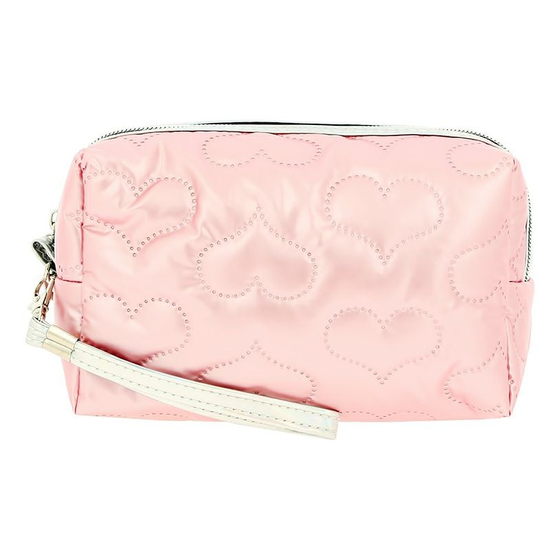 

Косметичка женская LADY PINK розовая, 11х17х7 см, Розовый