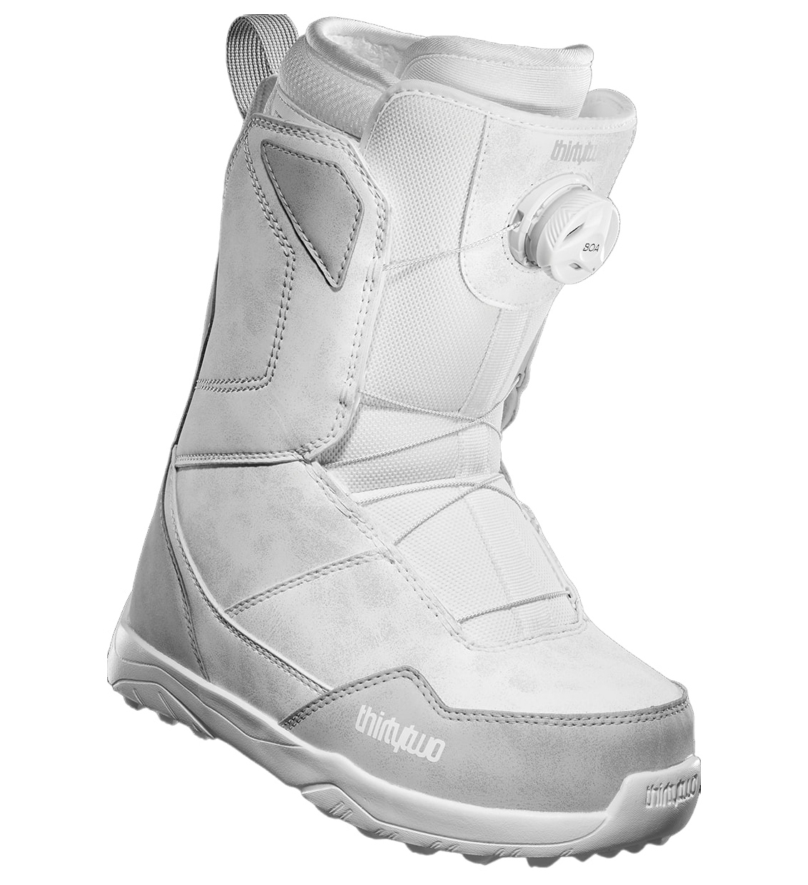 фото Ботинки сноубордические thirtytwo 21-22 shifty boa w's white/grey 5.5