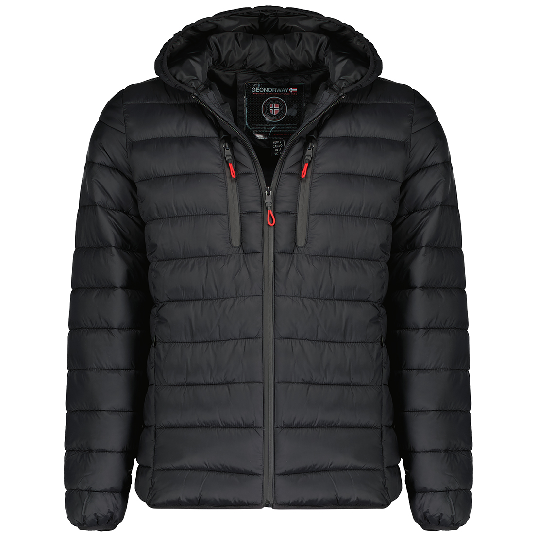 

Куртка мужская Geographical Norway WU4997H-GNO черная XL, Черный, WU4997H-GNO