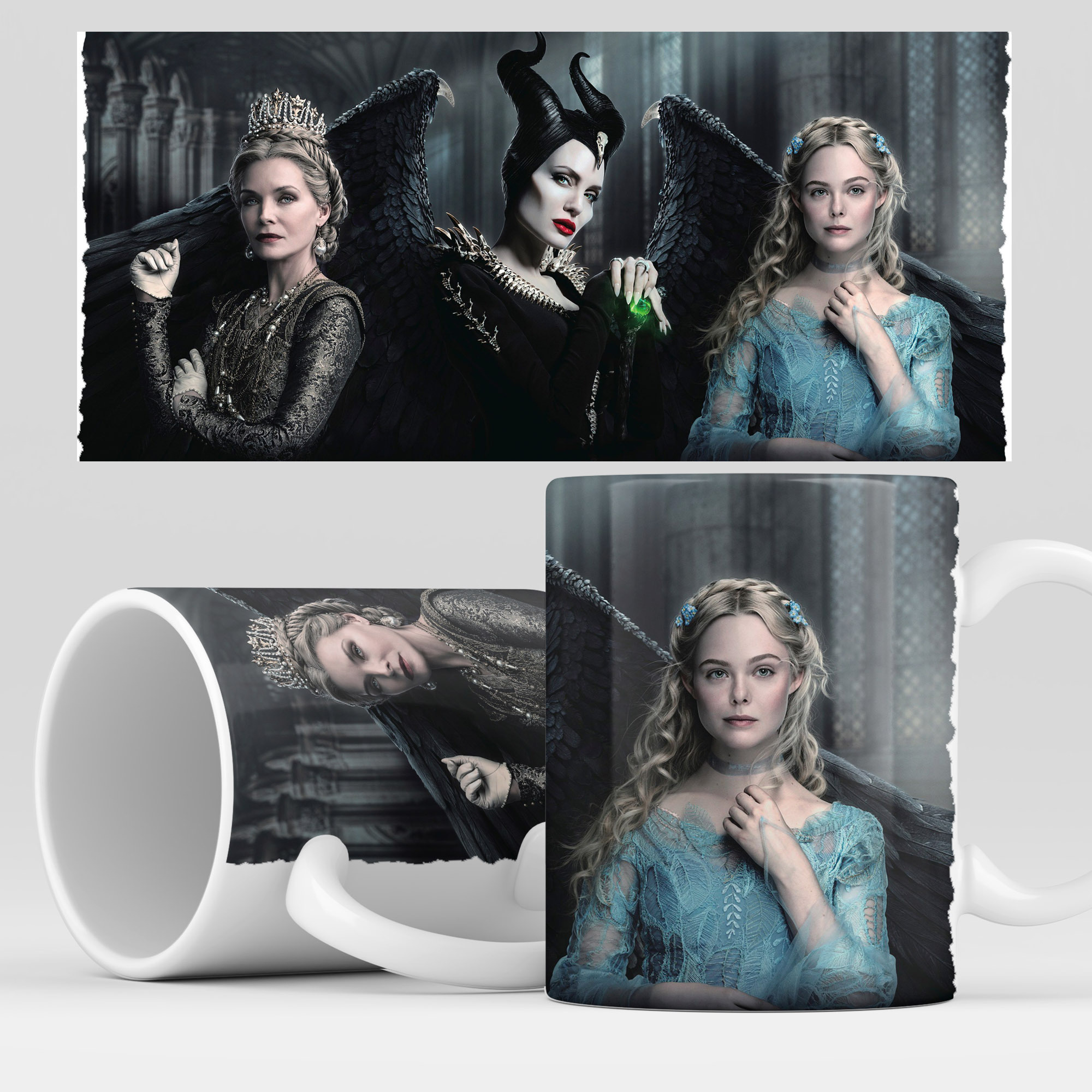 

Кружка RocketCup с принтом "Малефисента", Maleficent07