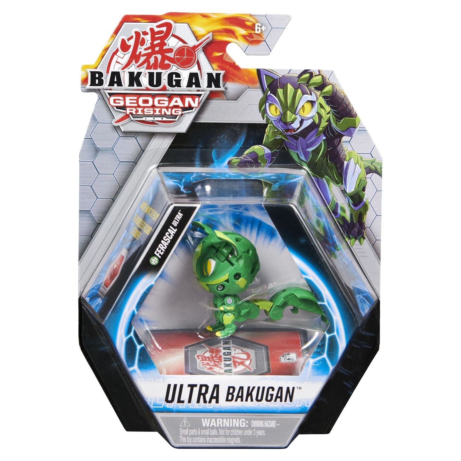 фото Фигурка-трансформер bakugan s3 ультра ferascal green 6061538/20132903