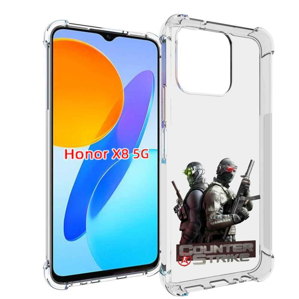 

Чехол MyPads КС для Honor X8 5G, Прозрачный, Tocco