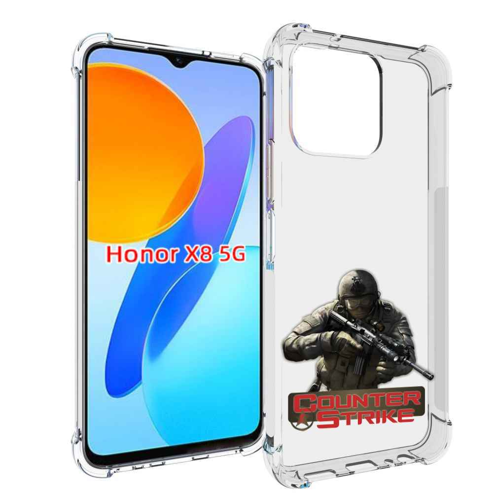 

Чехол MyPads Контра для Honor X8 5G, Прозрачный, Tocco