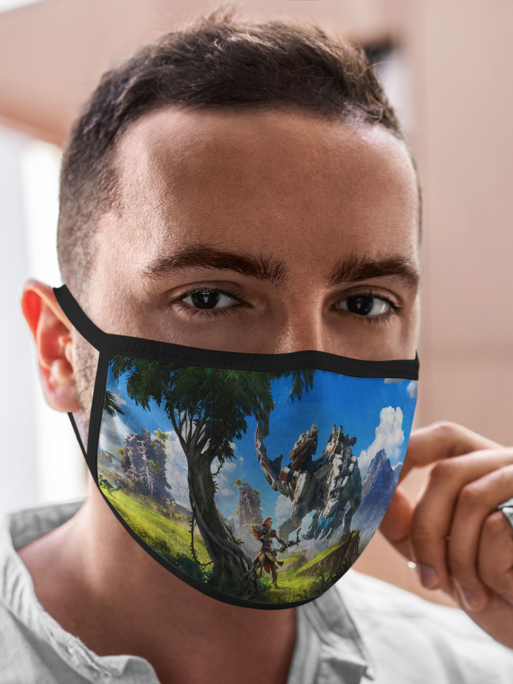

Многоразовая маска унисекс Burnettie Horizon Zero Dawn, Разноцветный, Horizon Zero Dawn