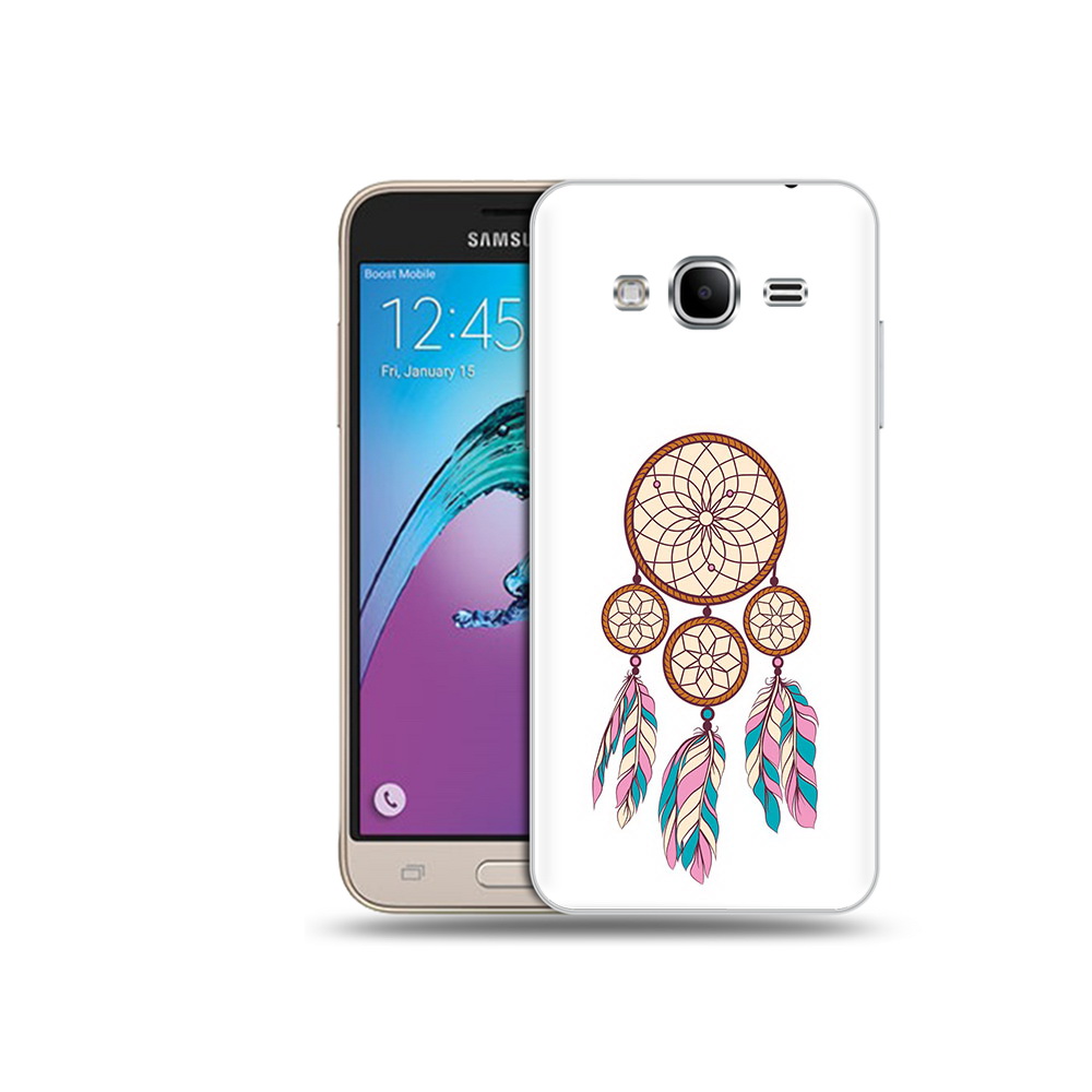 

Чехол MyPads Tocco для Samsung Galaxy J3 (2016) ловец снов бежевый (PT29089.580.442), Прозрачный, Tocco