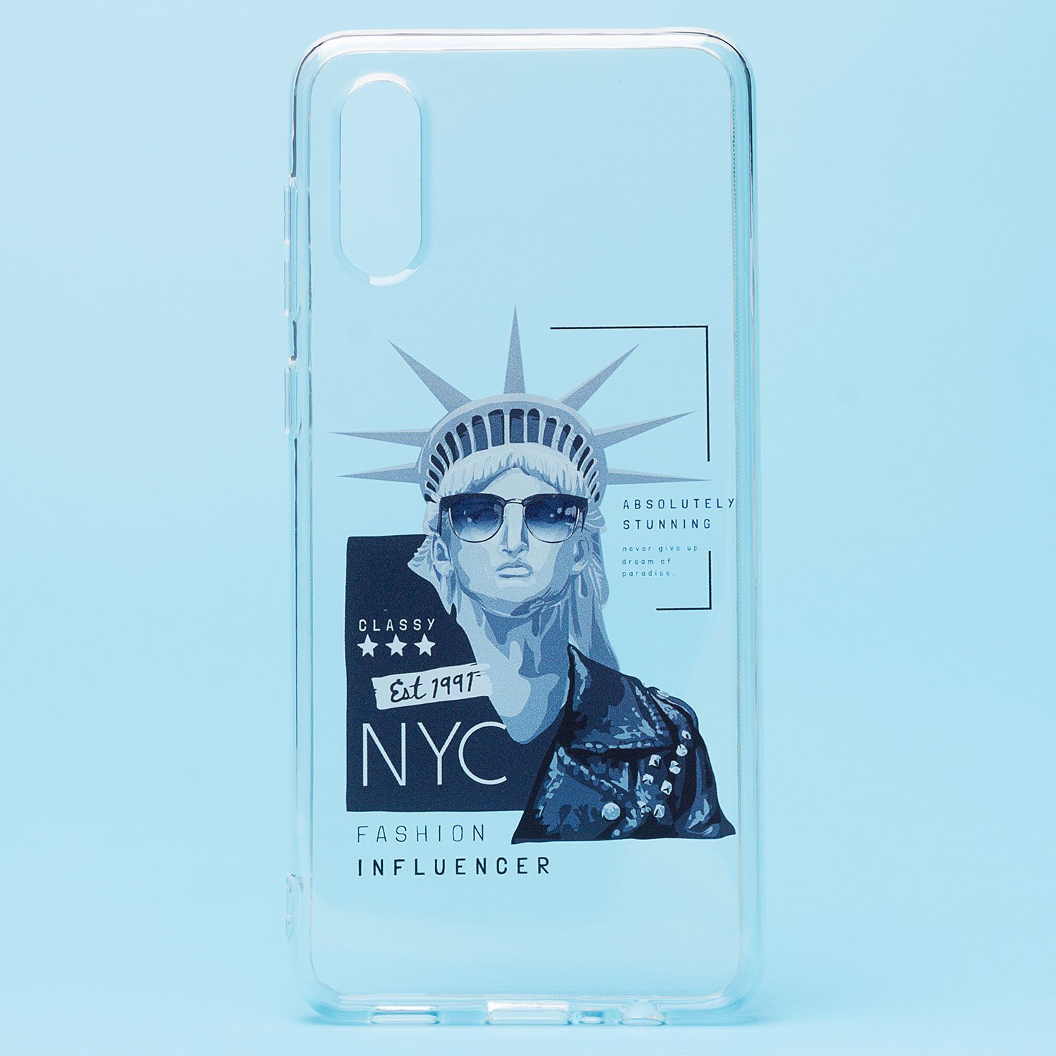 

Чехол Samsung SM-A022F (Galaxy A02) силиконовый (рис.226/002), Прозрачный