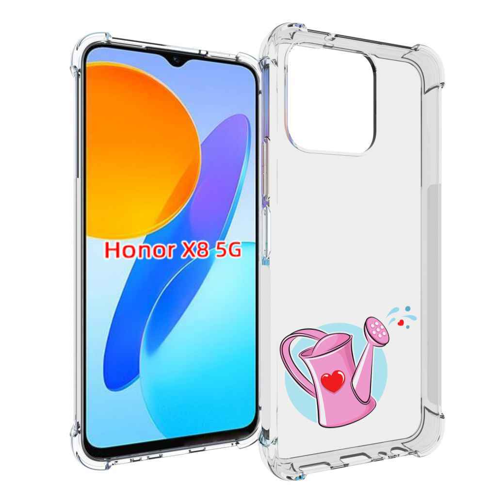 Чехол MyPads Лейка любви 14 февраля для Honor X8 5G