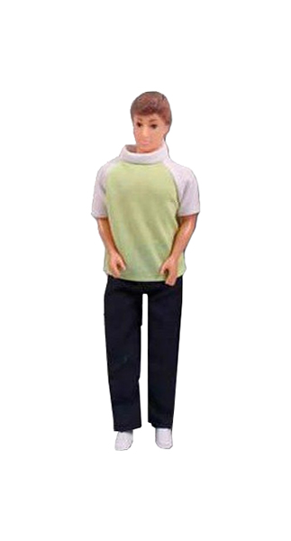 Кукла Play Smart Кен в зеленой кофте 29 см, Д39857