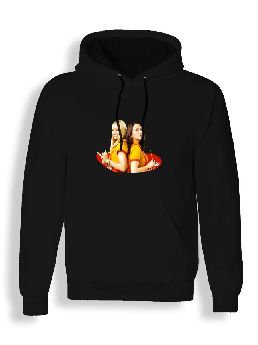 

Худи унисекс СувенирShop Две девицы на мели/Сериал 10 черное M, Черный, "Две девицы на мели/Сериал" 10