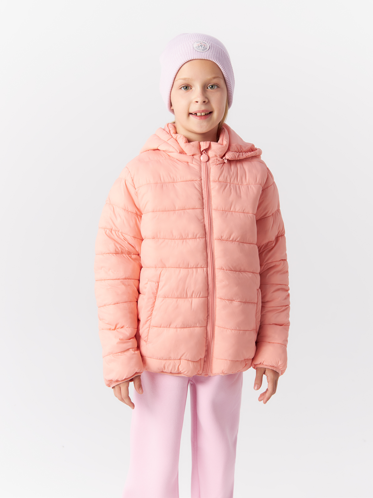 Куртка Mcstyles для девочки, размер 116, SMM13, розовая