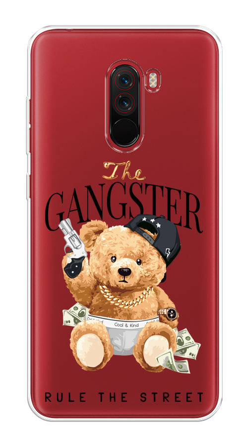 

Чехол на Xiaomi Pocophone F1 "The Gangster", Бежевый;серый;черный, 34450-6