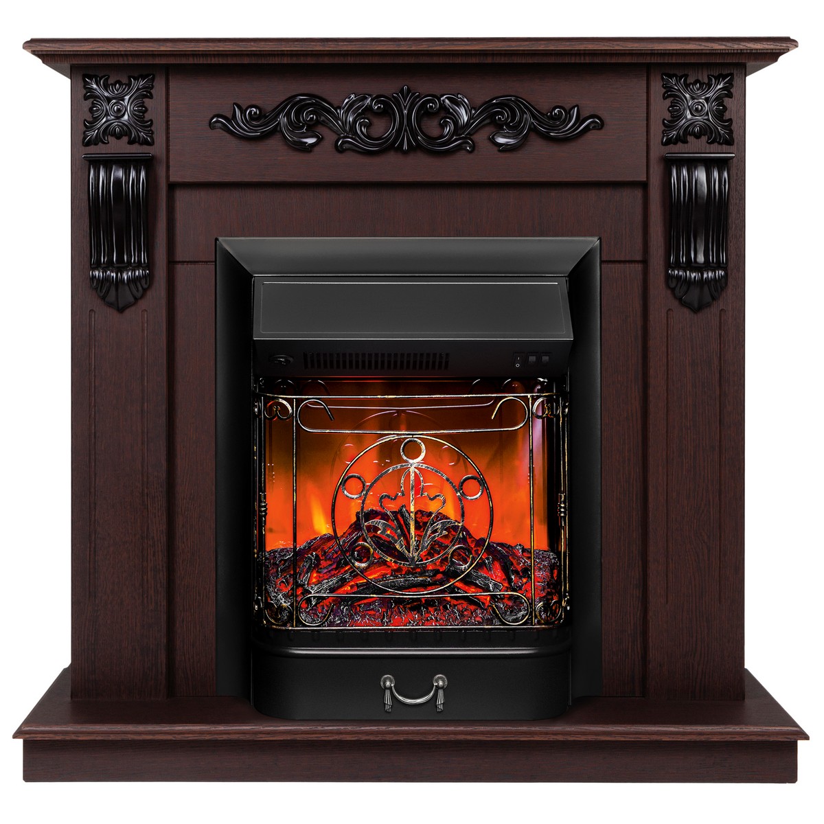 

Электрокамин RealFlame Dominica DN с очагом Majestic Lux Black, Dominica