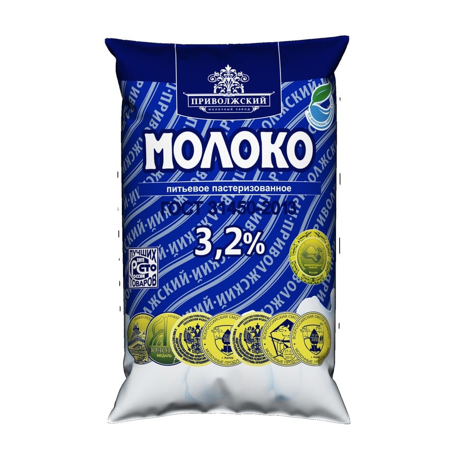 

Молоко 3,2% пастеризованное 900 мл Согратль БЗМЖ