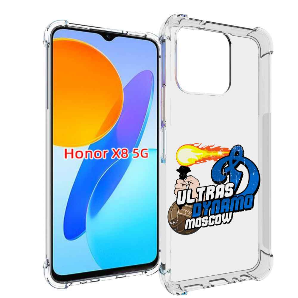

Чехол MyPads ФК Динамо для Honor X8 5G, Прозрачный, Tocco