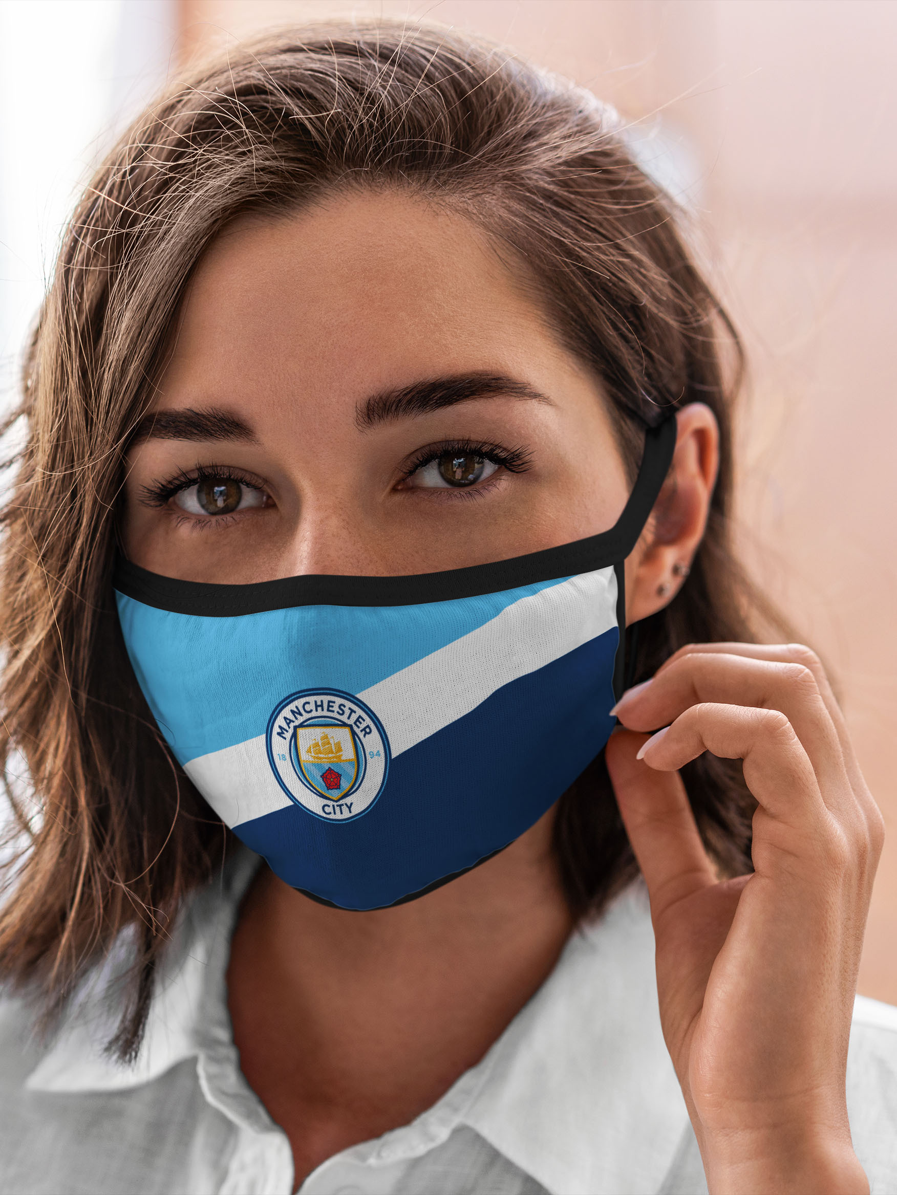 

Многоразовая маска унисекс Burnettie Manchester City Манчестер Сити, Разноцветный, Manchester City Манчестер Сити