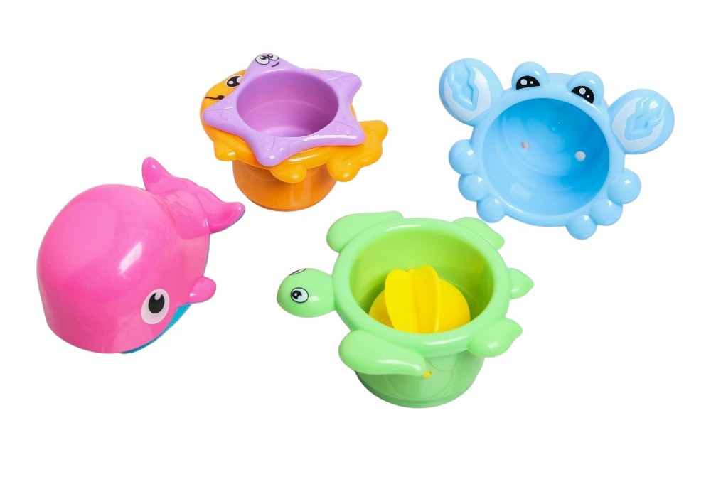 

Игрушки для купания Весёлые морские друзья, Разноцветный