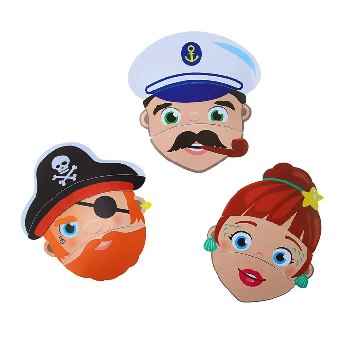 

Игрушки для купания - пазл «Лица», виды МИКС