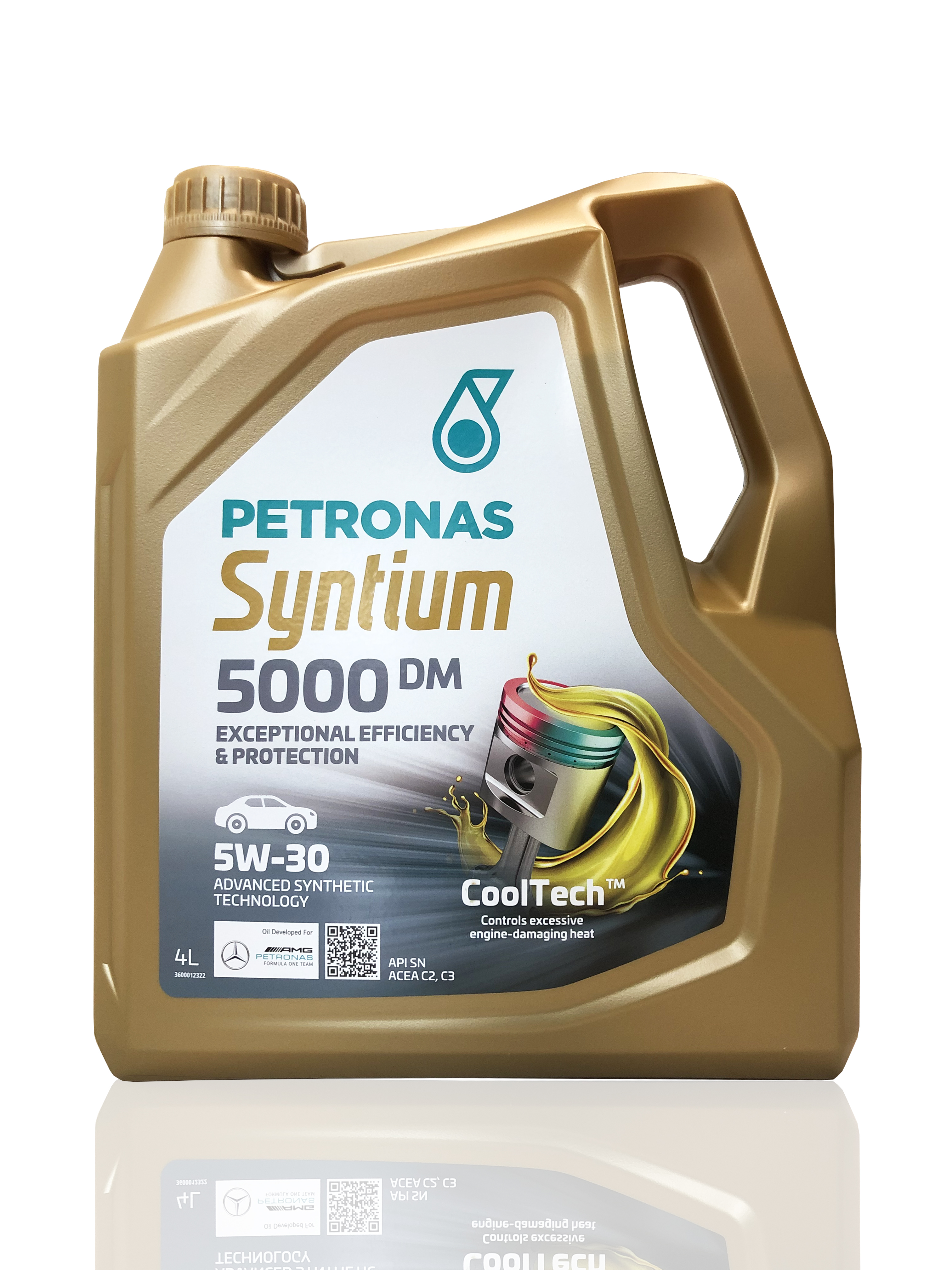 

Моторное масло PETRONAS синтетическое SYNTIUM 5000 DM 5W30 4л