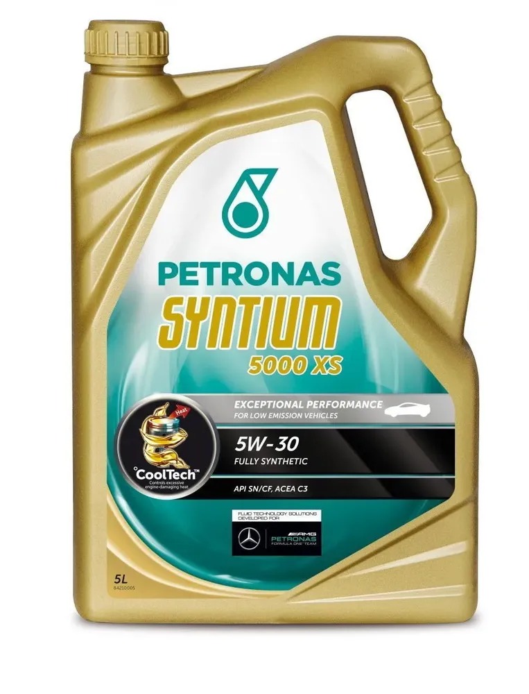 

Моторное масло PETRONAS 5000 Xs 5W30 Aceac2/C3 Apisn Vw 505.01 Mb 229.51 5л