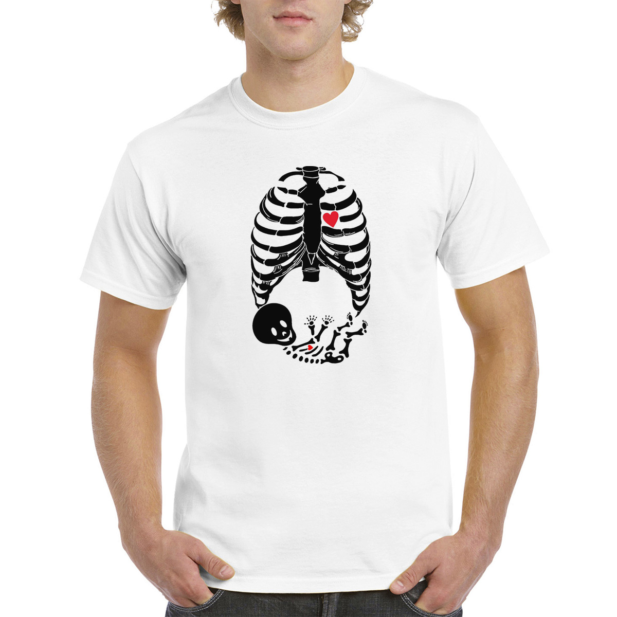 

Футболка женская CoolPodarok M0113490 белая 50 RU, Белый, M0113490