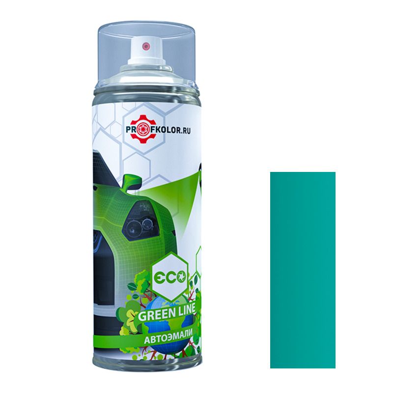 

Аэрозольная краска Profkolor Mitsubishi - 6015, Turquoise, 520 мл., Зеленый, A-Mitsubishi-Green