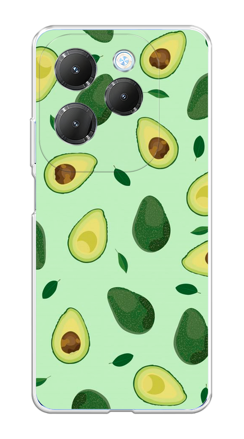 

Чехол на Infinix HOT 40/40 Pro "Blue avocado", Коричневый;зеленый, 3105250-1