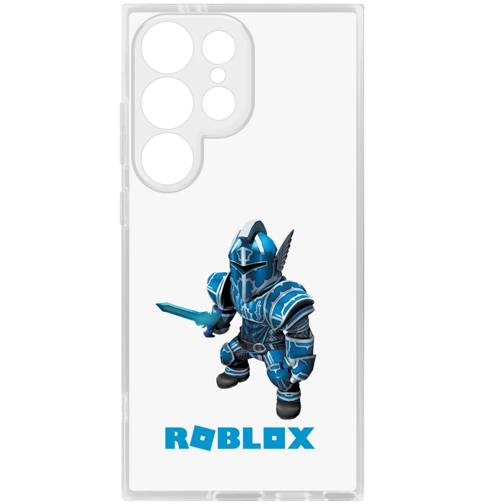 

Чехол-накладка Krutoff Clear Case Roblox-Рыцарь Алар для Samsung Galaxy S24 Ultra, Прозрачный