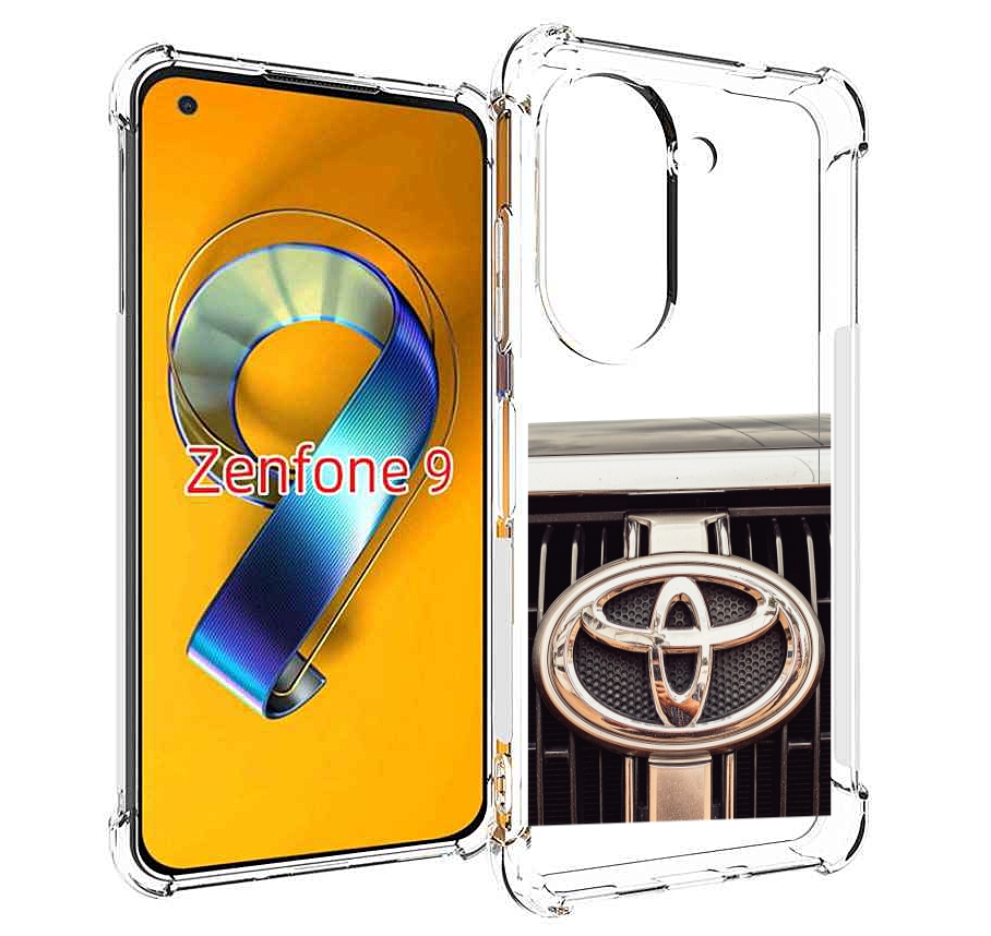 

Чехол MyPads toyota тоиота 3 для Asus Zenfone 9 (AI2202), Прозрачный, Tocco