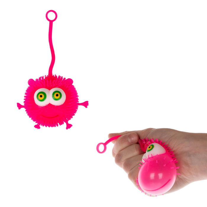 Игрушка-антистресс 1Toy Ё-Ёжик розовый, 8х10 cм Т23431-3 антистрессовая игрушка брелок трогательные зверюшки собачка