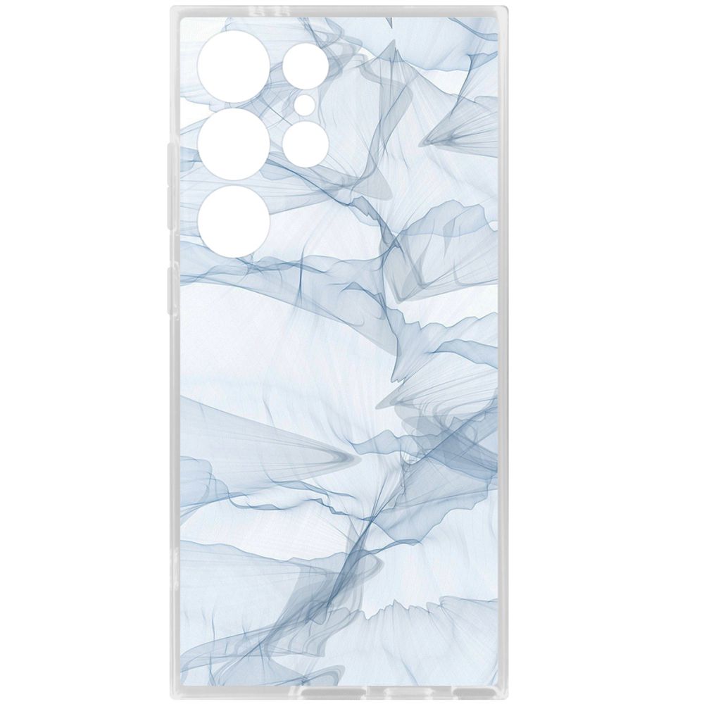 

Чехол-накладка Krutoff Clear Case Абстракт 10 для Samsung Galaxy S24 Ultra, Прозрачный