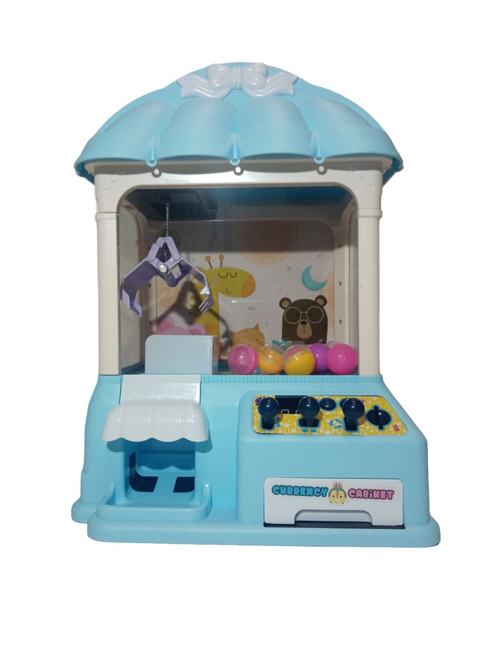 Игровой автомат хваталка с краном ловушкой Panawealth 04008гол автомат для конфет