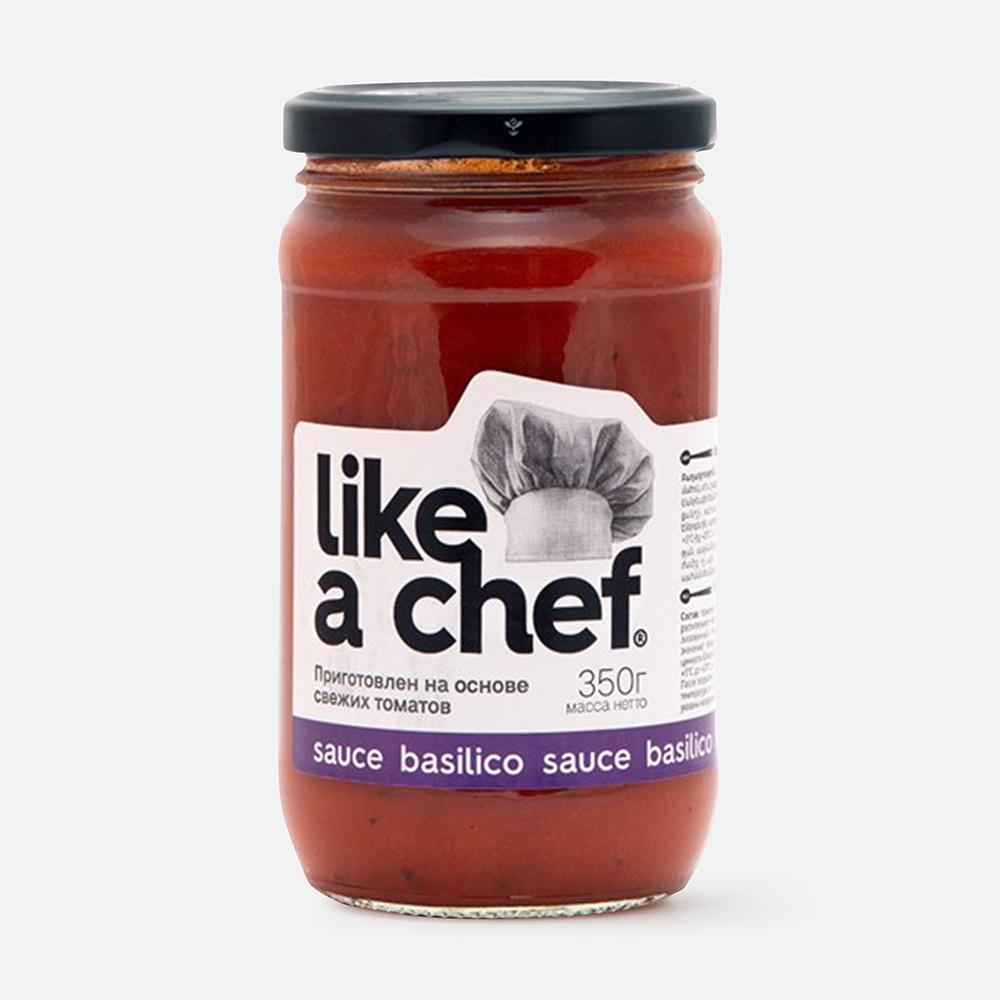Томатный соус Basilico Like a chef 350 г