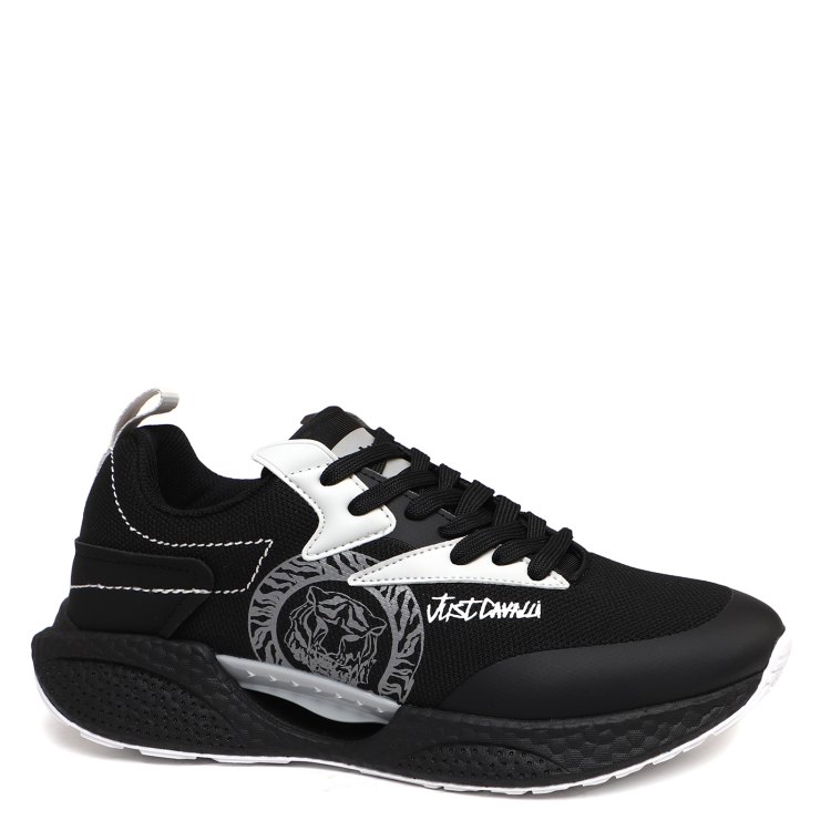 

Кроссовки мужские Just Cavalli 75QA3SH5 черные 45 EU, Черный, 75QA3SH5