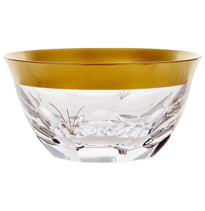 

Вазочка 11,5 см Crystalite Bohemia "Джесси Матовое золото" 085130, Прозрачный, Джесси