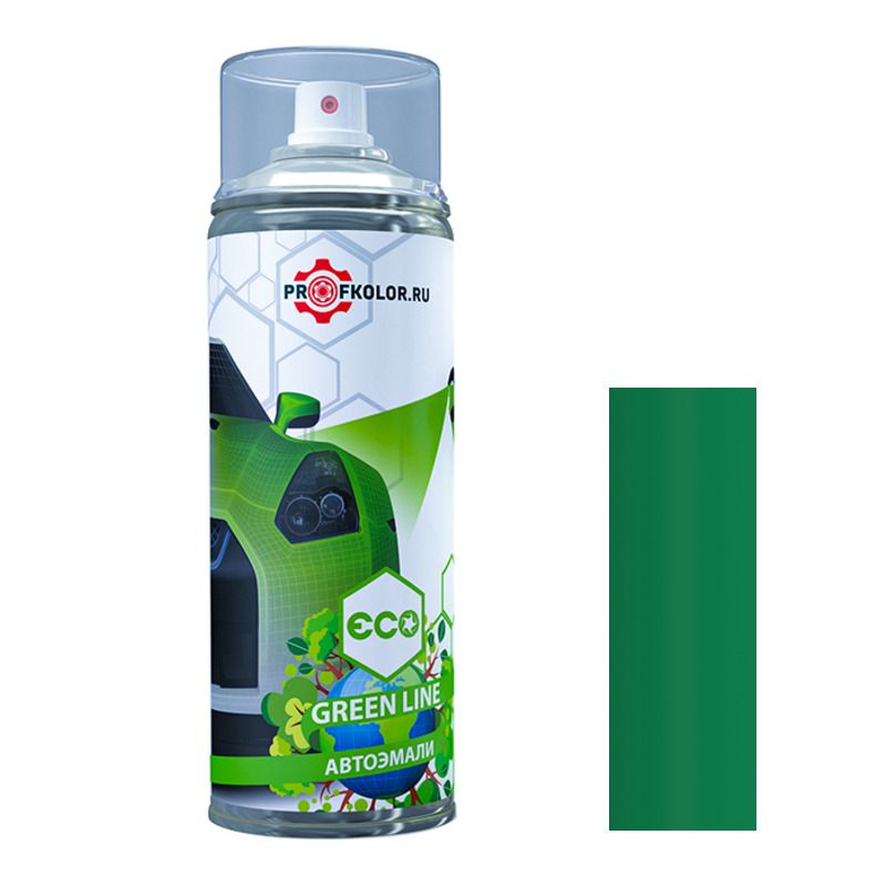 

Аэрозольная краска Profkolor Mitsubishi - 6032, Signal Green, 520 мл., Зеленый, A-Mitsubishi-Green