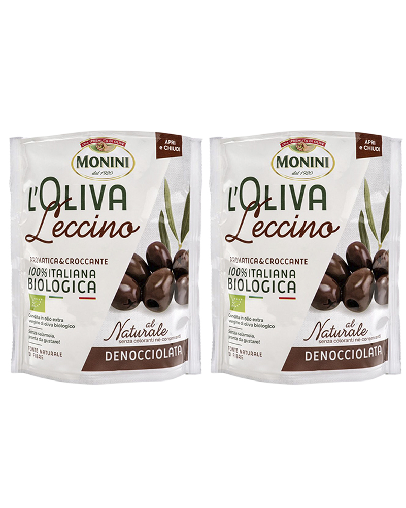

Маслины без косточки Monini БИО Leccino 150 г. - 2 шт.
