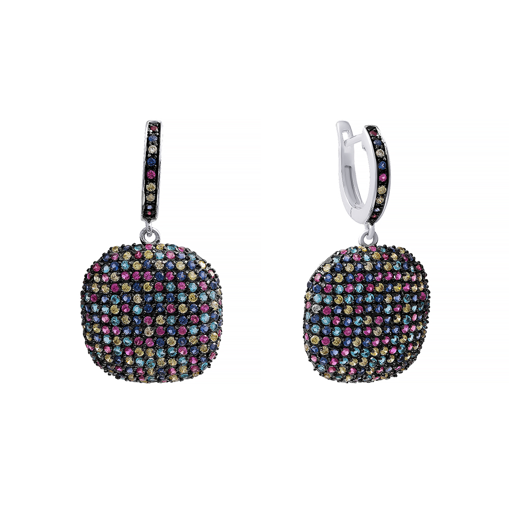 

Серьги из серебра с фианитом Element47 BE5521_002_WG, BE5521_002_WG