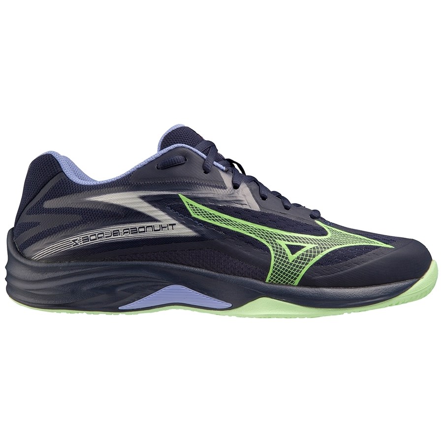 Спортивные кроссовки мужские Mizuno V1GA2370-11 синие 5 UK