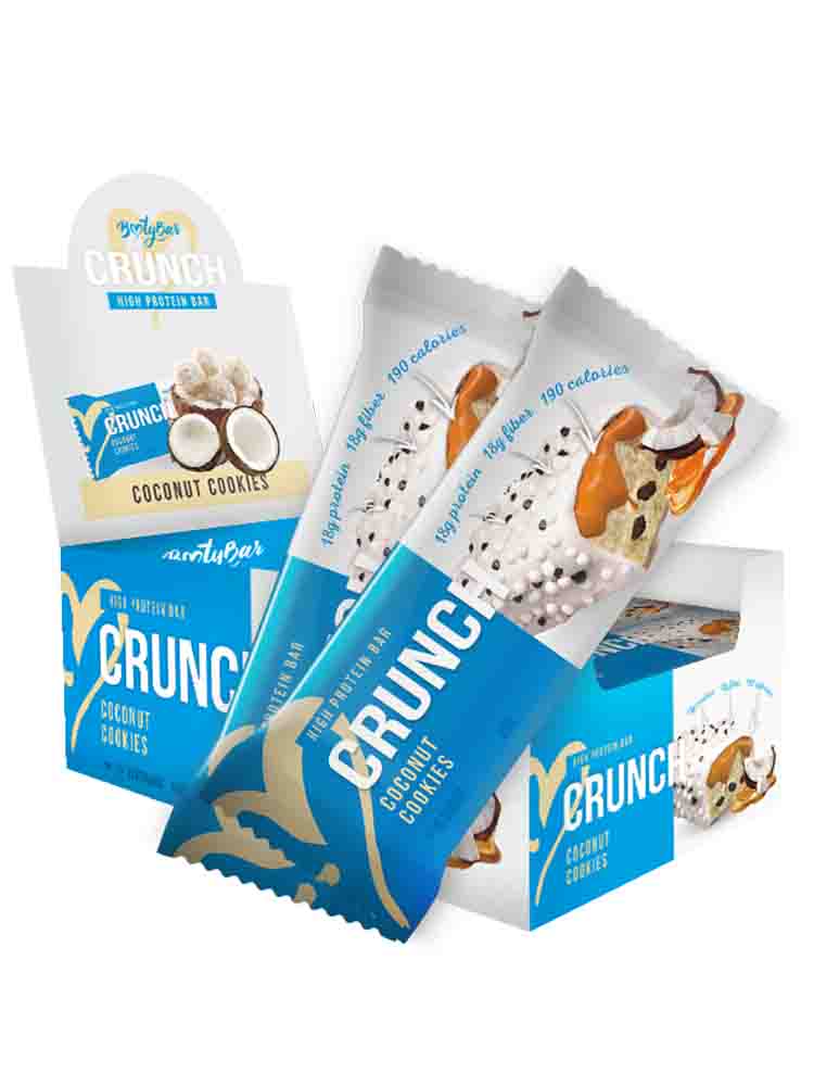 

Протеиновые батончики BootyBar Crunch Bar 60 гр. шоколад с апельсином
