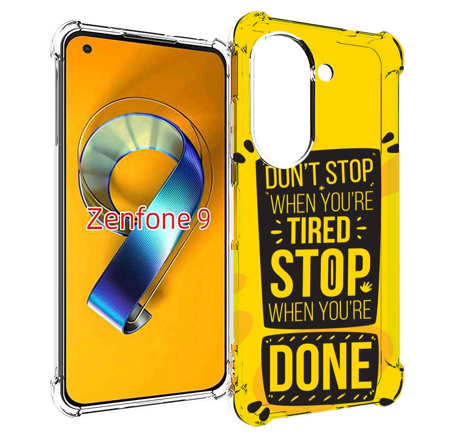 

Чехол MyPads yellow-done для Asus Zenfone 9 (AI2202), Прозрачный, Tocco