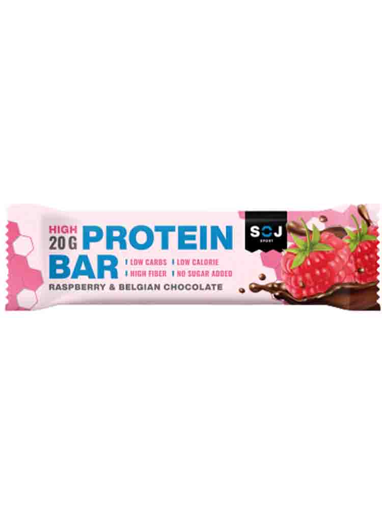 

Протеиновые батончики SOJ SOJ Protein Bar 50 гр. малина