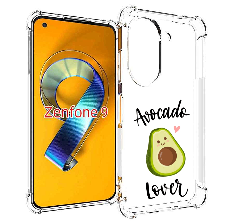 Чехол MyPads Авокадо-любовь для Asus Zenfone 9 (AI2202)