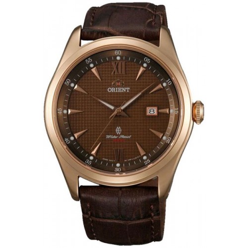 фото Наручные часы мужские orient unf3001t коричневые