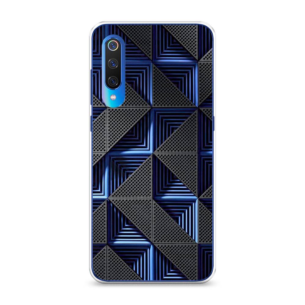

Чехол на Xiaomi Mi 9 "IBM", Серый;синий, 34850-3